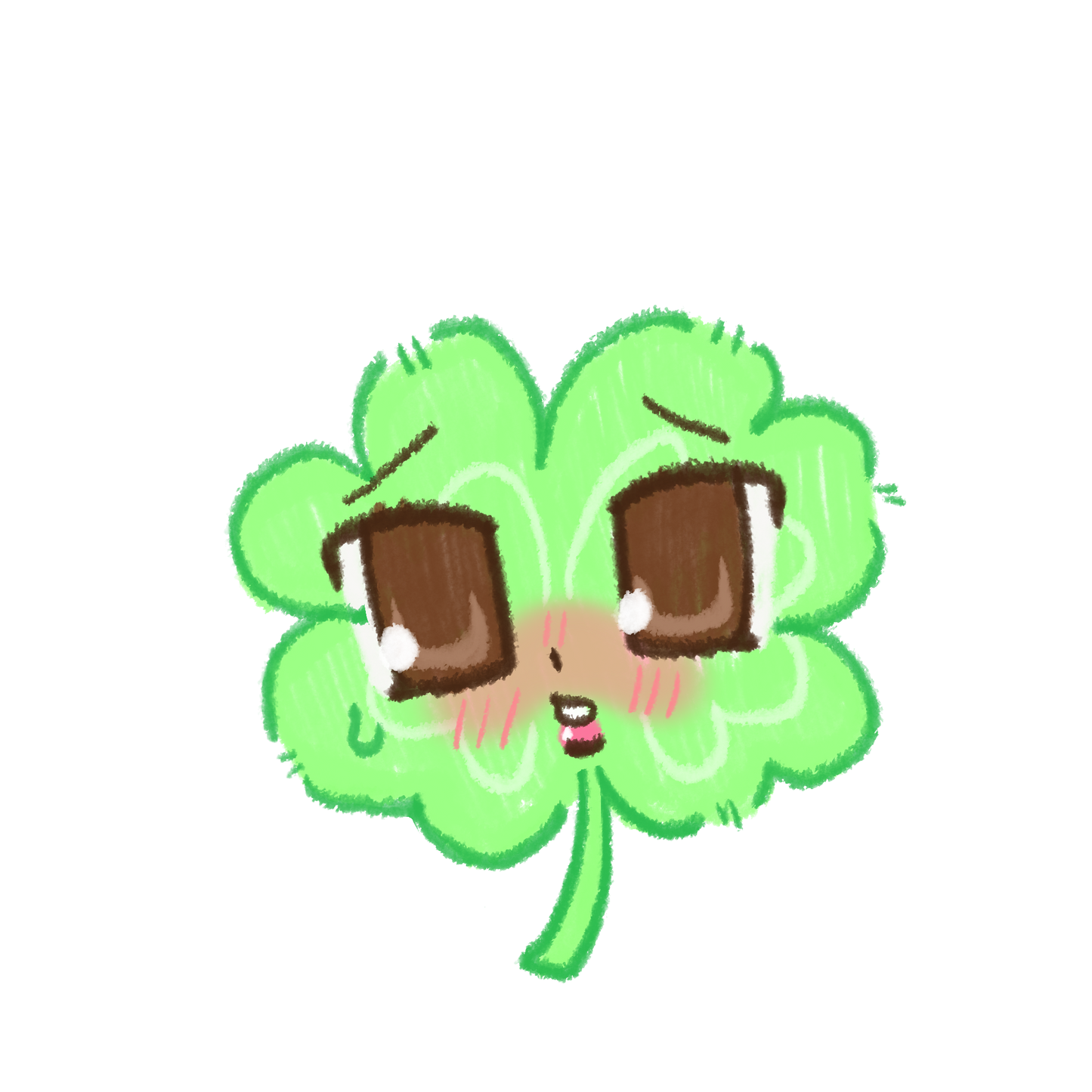 moe clover sticker