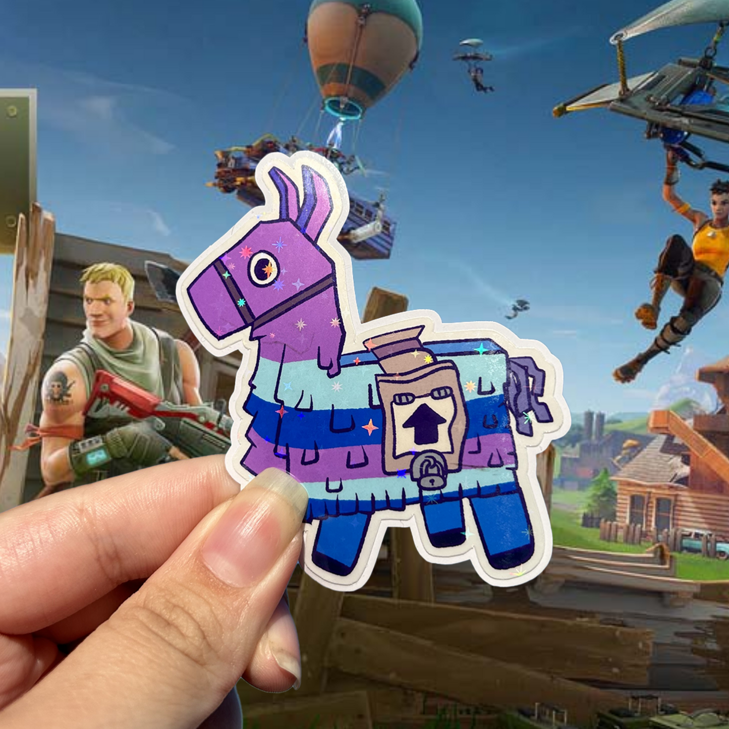 battle royale llama sticker 🦙
